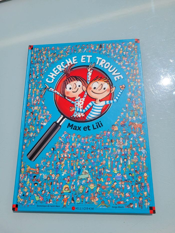 Livre grand format Cherche et trouve Max et Lili - photo numéro 2