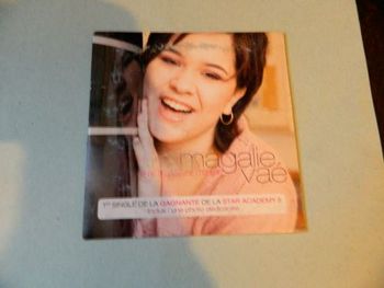 CD single Magalie Vaé "Je ne suis qu'une chanson"