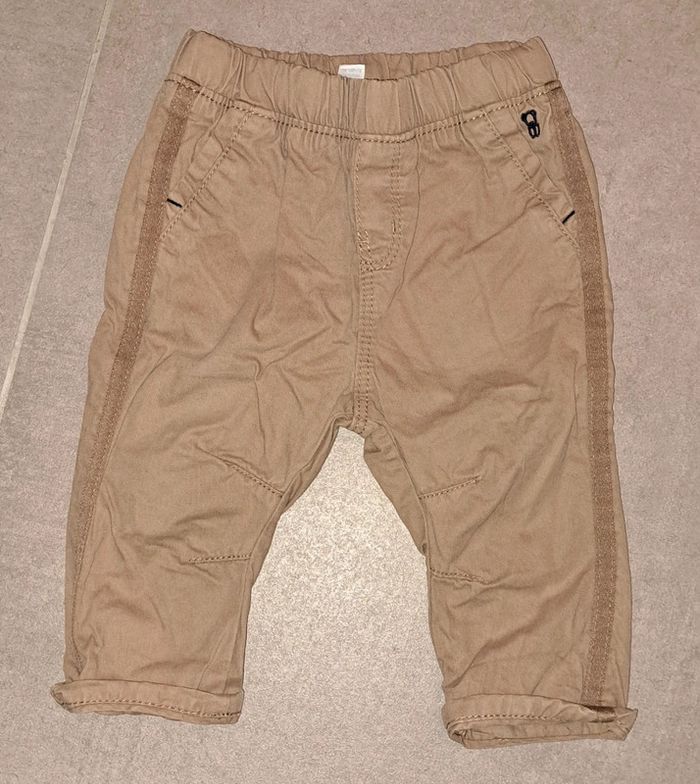 Pantalon beige Obaïbi 6 mois