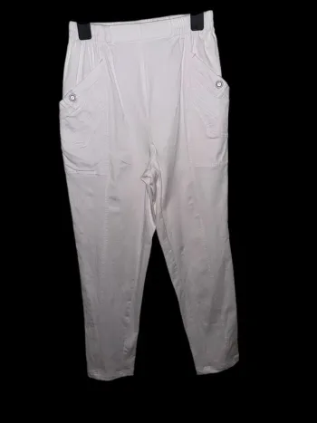 Pantalon taille 1 blanc