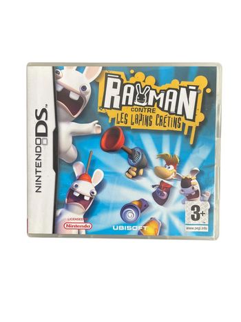 Jeu vidéo Rayman contre les lapins cretins sur console Nintendo Ds