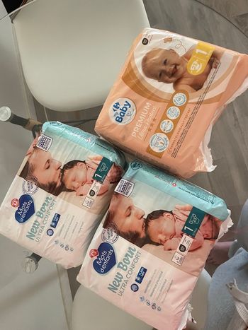 Lot de couche Leclerc et carrefour 