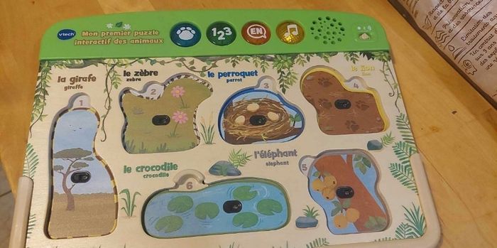 Mon premier puzzle interactif des animaux - photo numéro 2