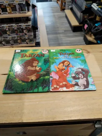Lot de 2 livres Disney - Tarzan