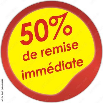 50% sur tout le 24 mois