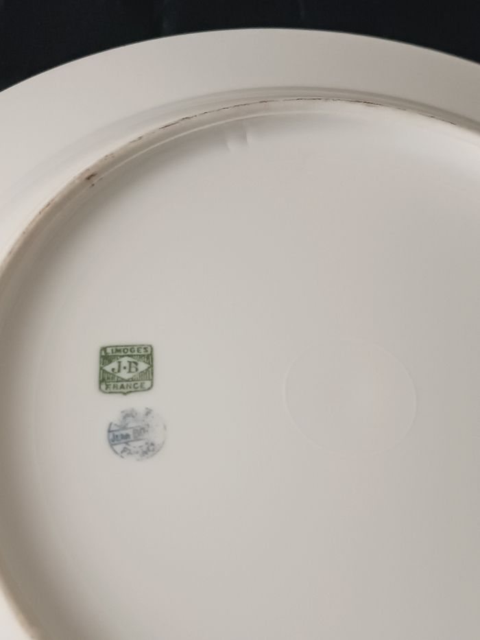 Plat rond J Boyer Limoges - photo numéro 10
