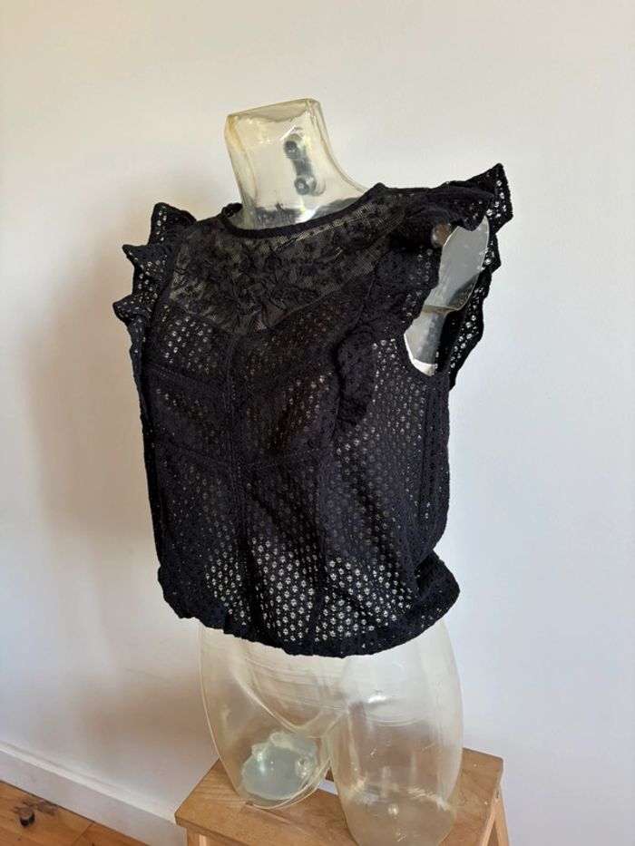 Haut blouse noir bonobo - photo numéro 2
