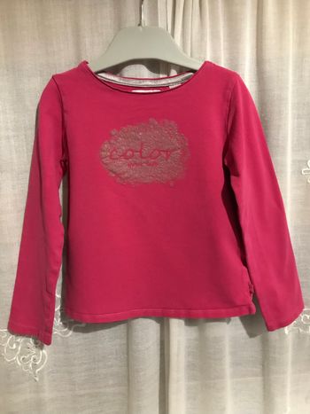 T-shirt fuschia 5 ans Okaidi
