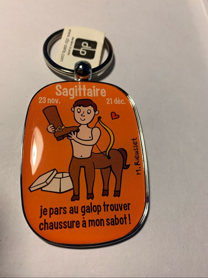 Porte clé sagittaire - photo numéro 2