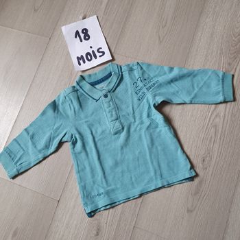 Maillot t-shirt polo 18mois garçon