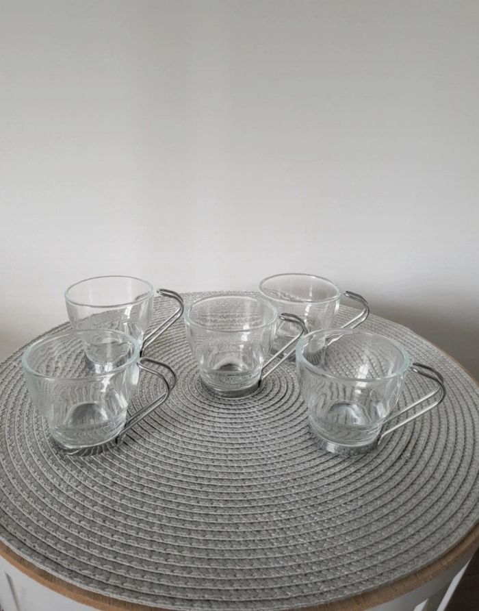 Lot de 5 tasses à café