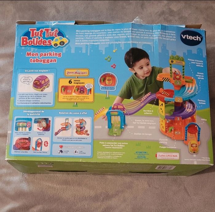 Parking toboggan educatif tut tut bolide Vtech - photo numéro 5