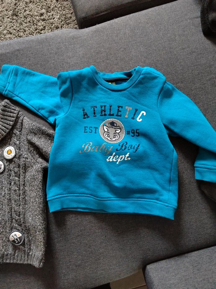 Lot de 2 pull garçon - photo numéro 2