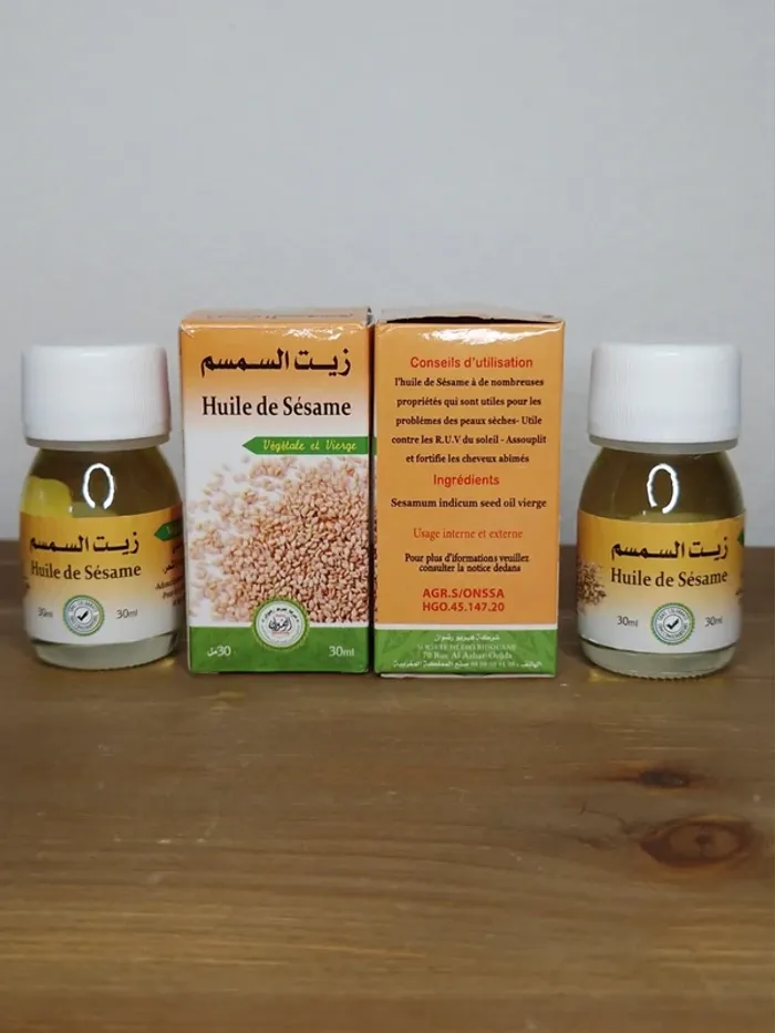 2 huiles de sésame 2x30ml