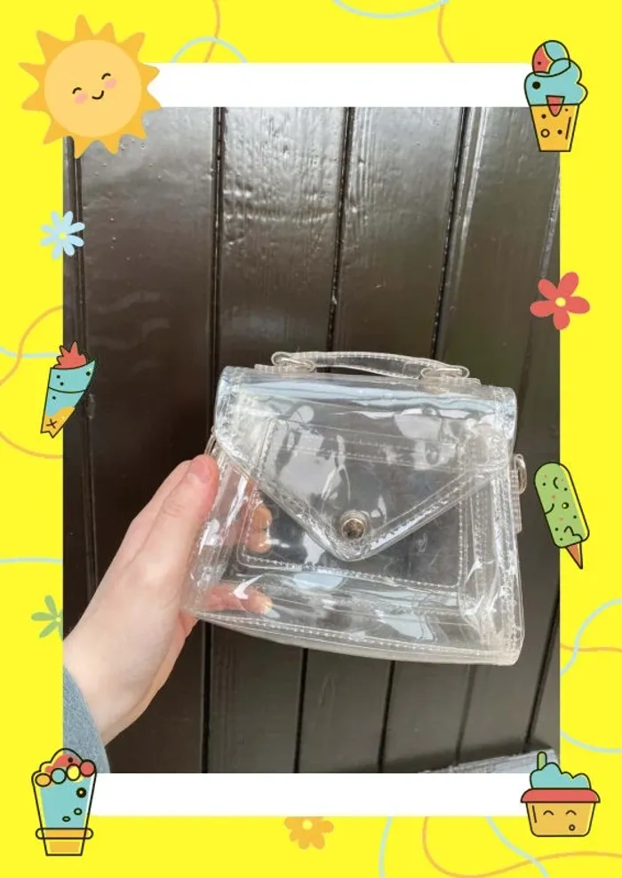 Sac à main transparent