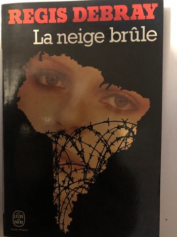 Livre La neige brule Regis Debray