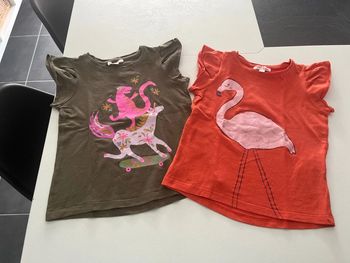Lot de 2 tee shirts DPAM 3 ans