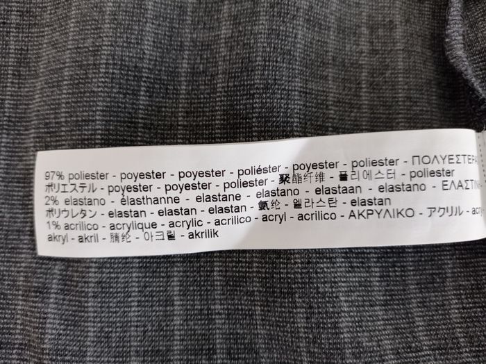 JUPE BERSHKA grise et rayée blanche. - photo numéro 5