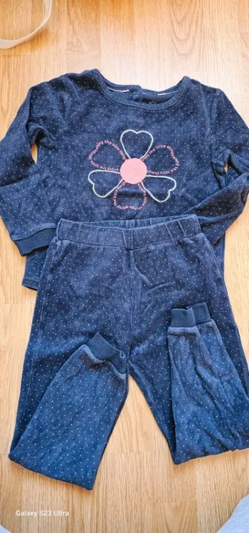 Pyjama velours okaidi 5 an