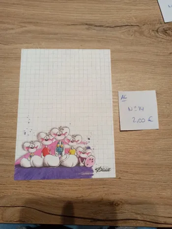 Feuille Diddl A6 14 2,00€