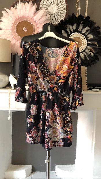 Combi short fleurs Clothes