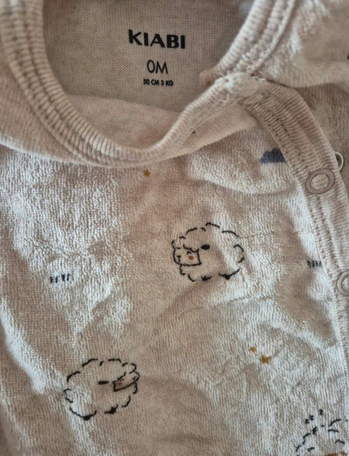 Lot 2 pyjamas Kiabi 0 mois - photo numéro 4