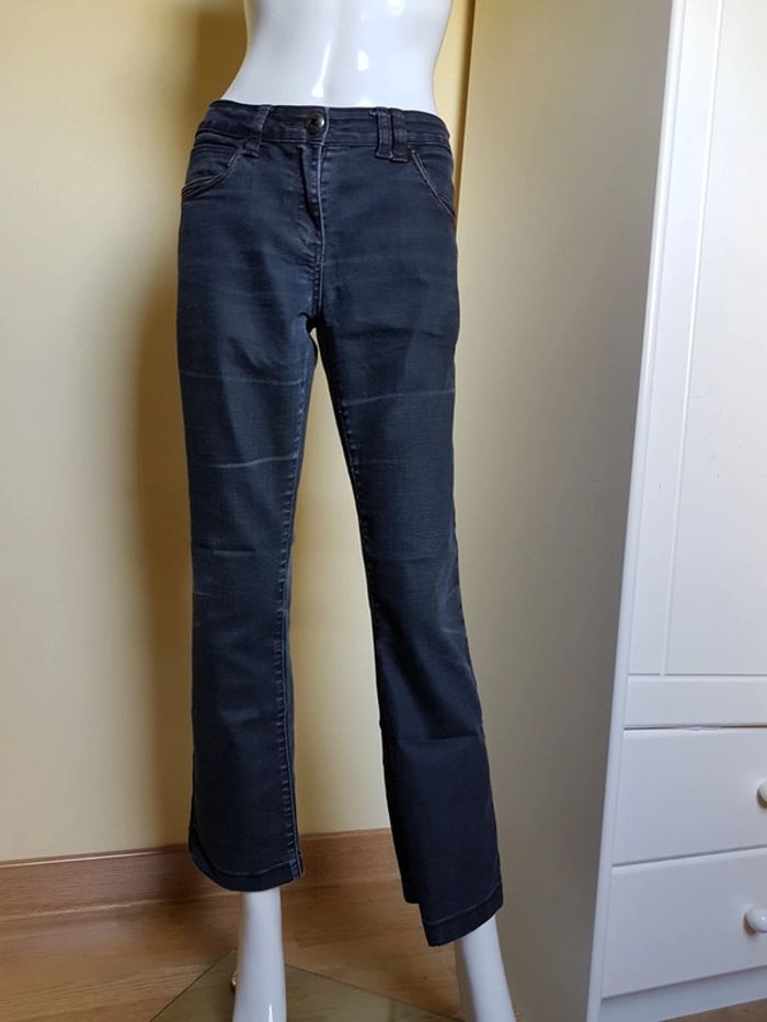 Jean noir droit Patrice Bréal taille 40