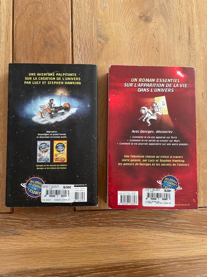 Lot 2 livres série Georges Hawking - photo numéro 2