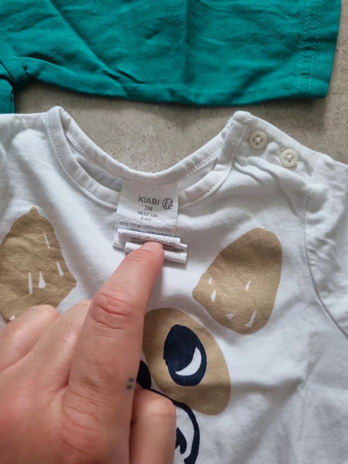 Tee shirt 3 mois - photo numéro 3