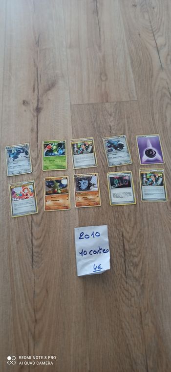 Cartes pokemon 2010