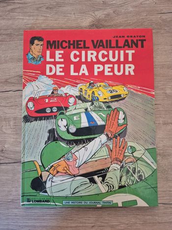 Bande dessinée Michel Vaillant Le circuit de la peur