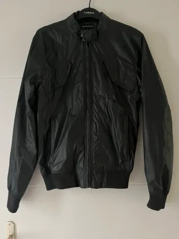 Veste manteau noire zippee homme taille M Best Mountain