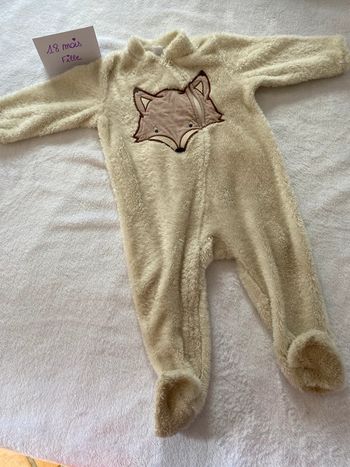 Pijama très chaud 18 mois