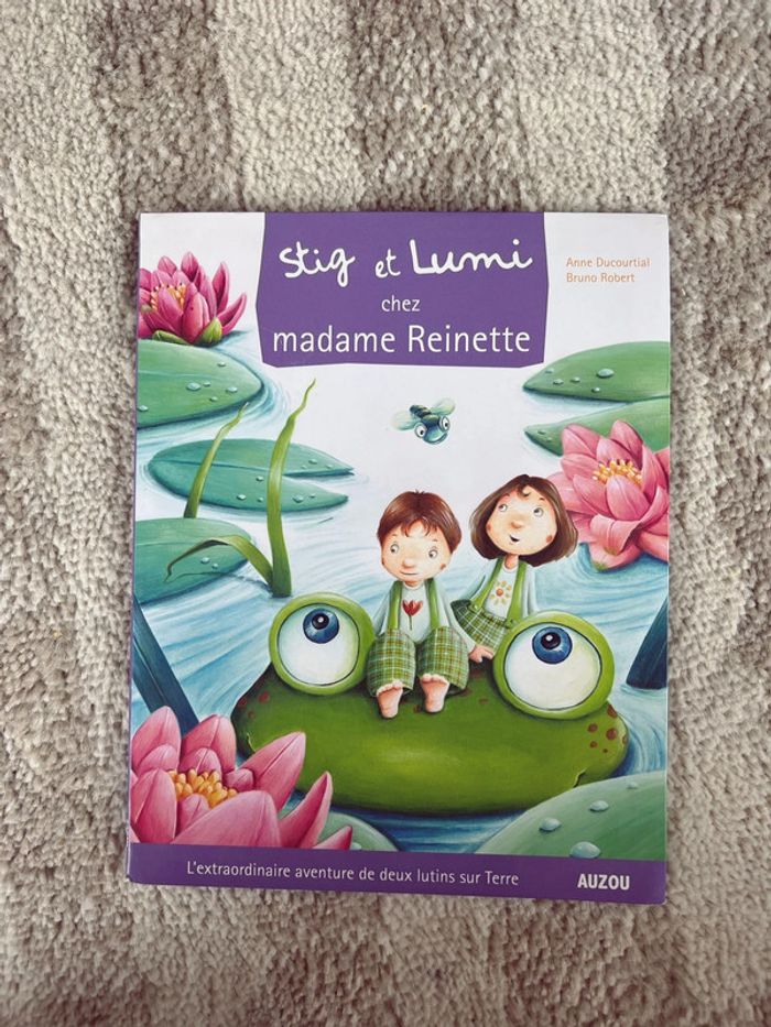 Livre stig et lumi chez madame reinette Neuf