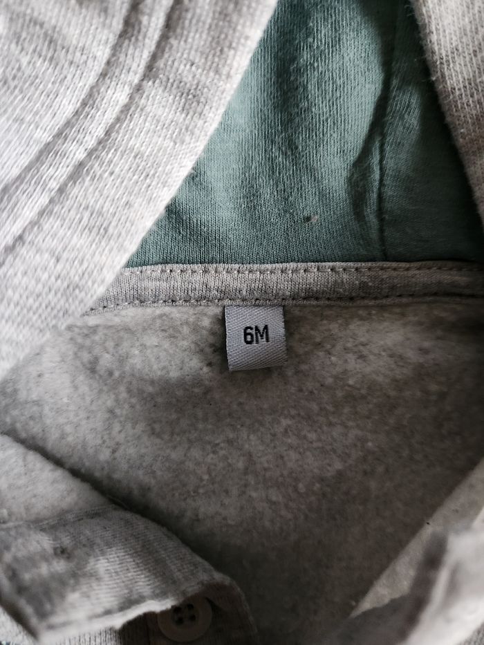 Ensemble Sweat-shirt/ Jogging dinosaure 6 mois - photo numéro 3