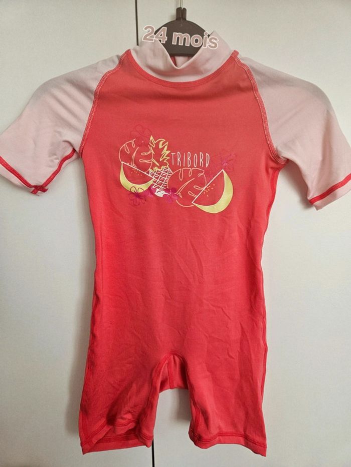 Combinaison Anti-UV Tribord (Décathlon)- UPF 50+ TBE