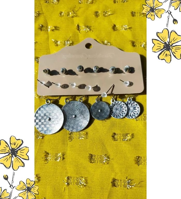 Lot de 6 paires de boucles d’oreilles – Ethnique, chic & quotidien - photo numéro 4