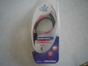 RALLONGE USB 2.0