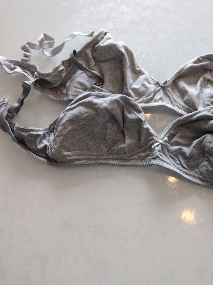 Lot de 2 soutien gorge allaitement - photo numéro 2