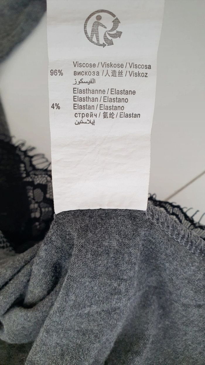 T shirt gris Ikks en 36 - photo numéro 5