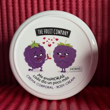 Créme pour le corps The Fruit Company a la Mûre Vegan