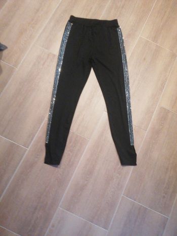 Leggings femme taille M noir