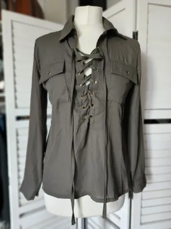 Blouse verte T.S