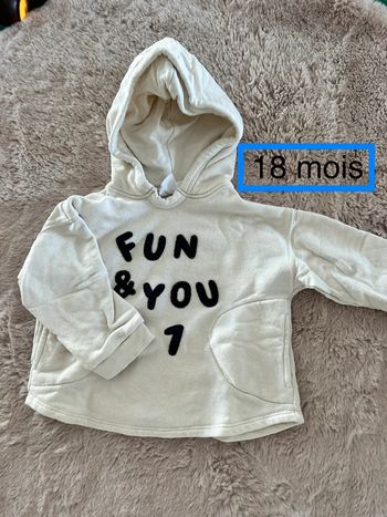 Sweat Zara 18 mois