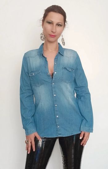 Chemise style jeans 40