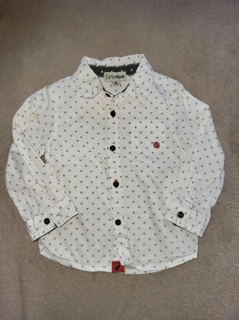 Chemise garçon 18 mois