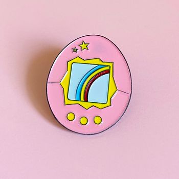 Pins Tamagotchi Rose