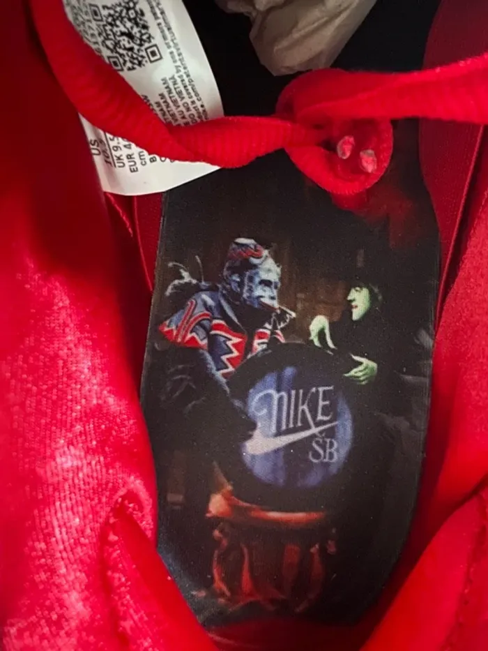 Nike SB Dunk The Wizard of Oz Poppy Field - photo numéro 8