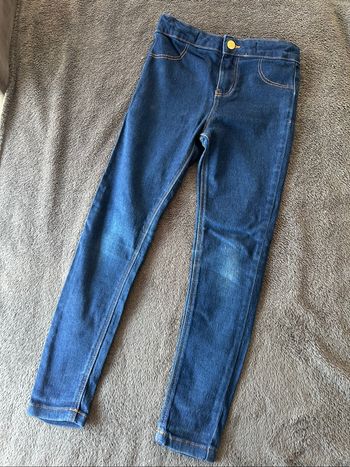 Jegging bleu skinny