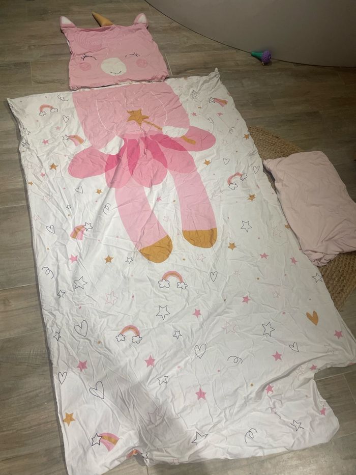 Parure de lit licorne lit simple